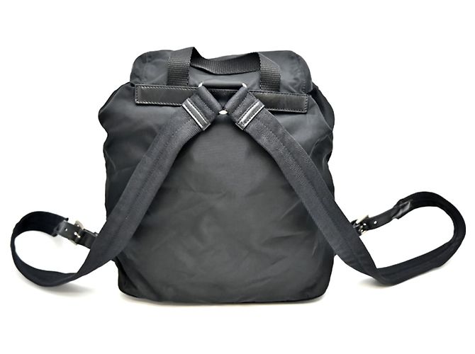 Zaino in nylon Prada per donne Nero - vista 2
