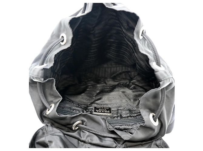 Zaino in nylon Prada per donne Nero - vista 6