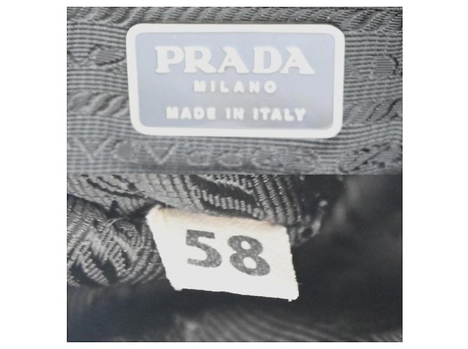 Zaino in nylon Prada per donne Nero - vista 8