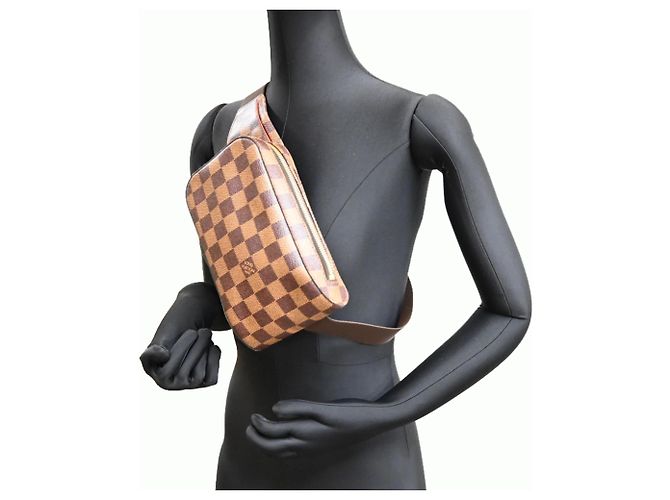Borsa a tracolla Geronimos Louis Vuitton Marrone - vista 9