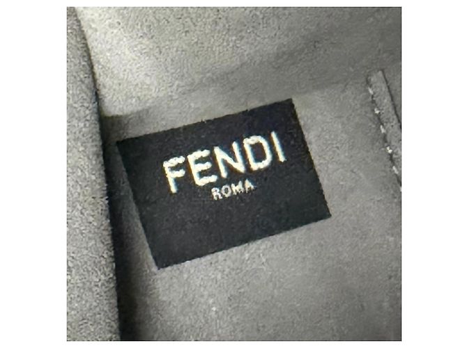 Borsa shopper in pelle Fendi Nero - vista 11