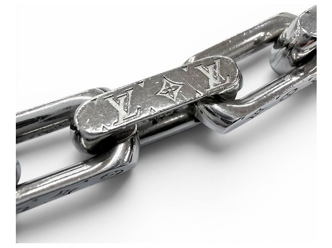 Collana Catena Monogram M00307 di Louis Vuitton Argento - vista 4