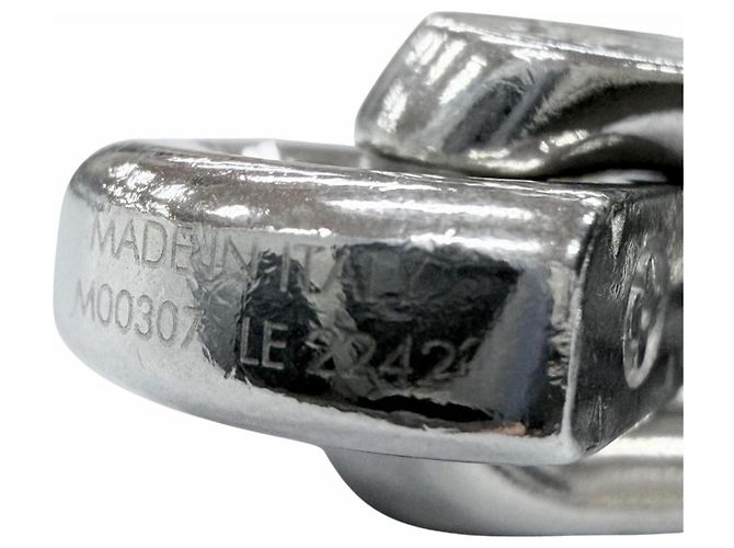 Collana Catena Monogram M00307 di Louis Vuitton Argento - vista 5