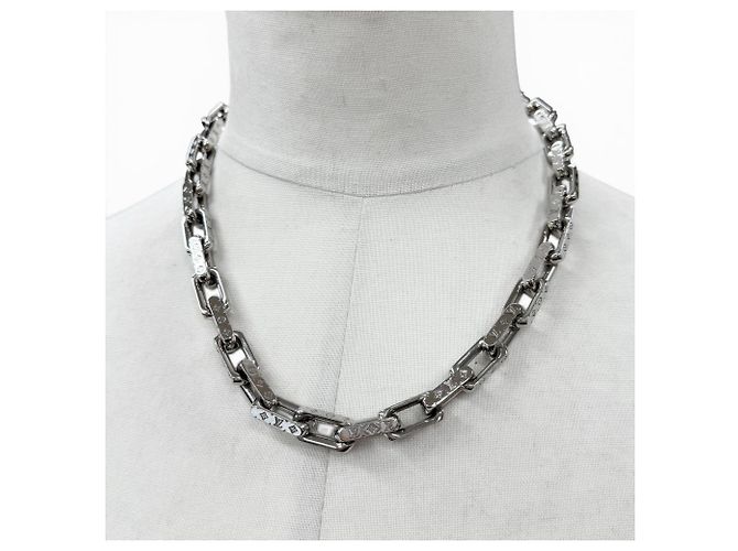 Collana Monogram Louis Vuitton Argento - vista 2