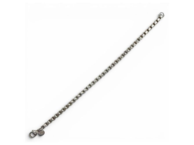 Tiffany & Co Bracciale charm a catena veneziana Tiffany Argento - vista 5