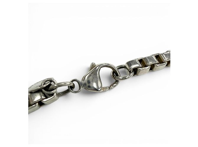 Tiffany & Co Bracciale charm a catena veneziana Tiffany Argento - vista 7
