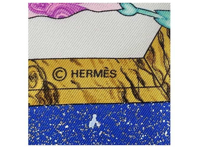 Bufanda de seda Carre 90 Pierres d’Orient et d’Occident de Hermès Multicolor - vista 8