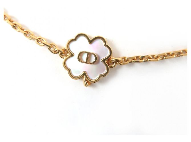 Collana Stella Quadrifoglio in Madreperla Christian Dior Destiny D'oro - vista 4