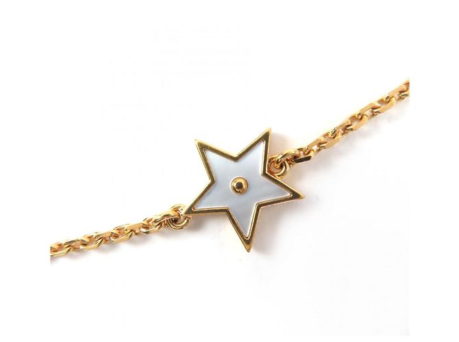 Collana Stella Quadrifoglio in Madreperla Christian Dior Destiny D'oro - vista 5