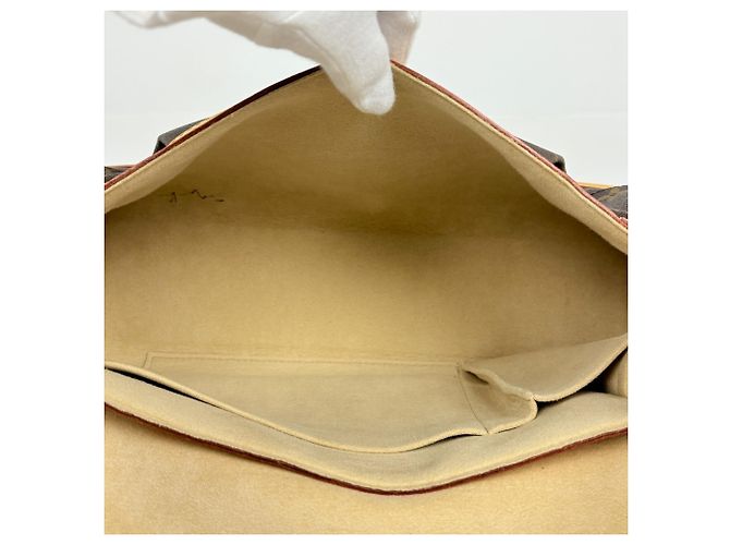 Borsa a Spalla Louis Vuitton Beverly MM Marrone - Ansicht 7