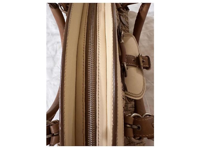Borsa Boston Trotter Christian Dior Marrone - vista 11
