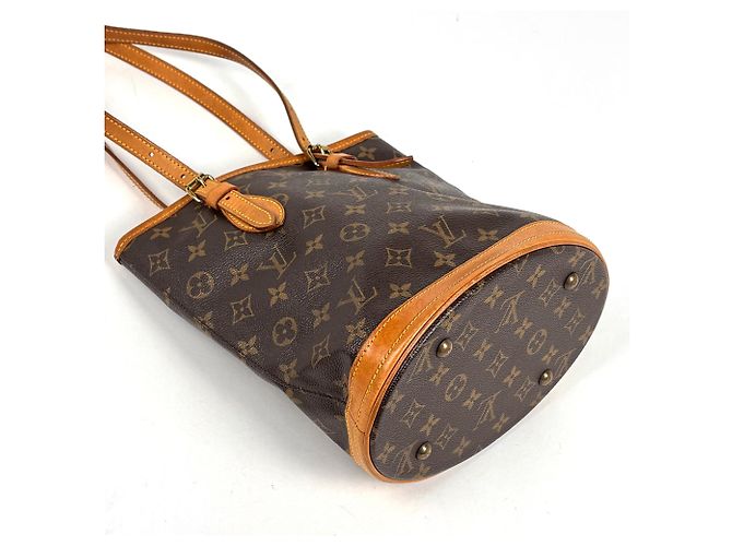 Borsa Tote Petite Bucket PM di Louis Vuitton Marrone - vista 2