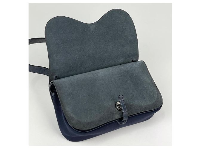 Borsa a Spalla Colorado PM di Hermès Blu - vista 6