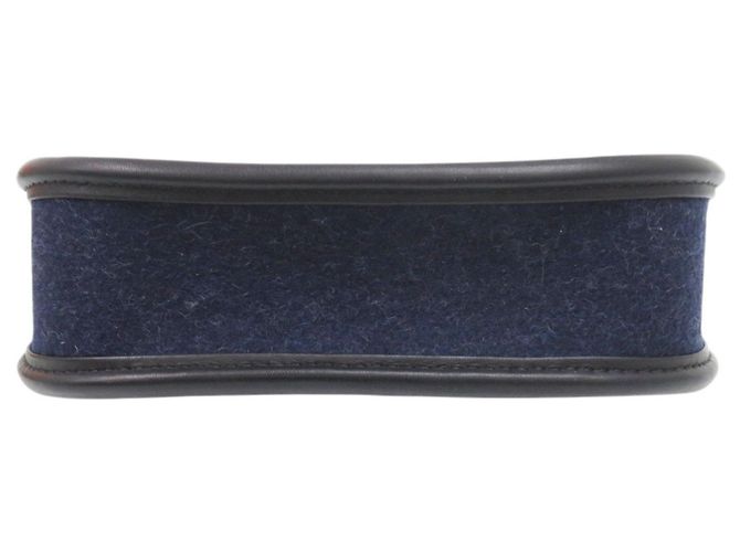 Evelyne TPM Schultertasche von Hermès Schwarz Blau - Ansicht 4