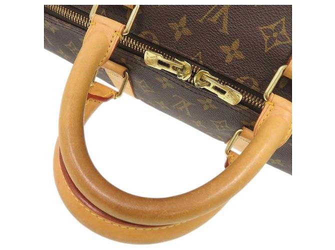 Borsa Boston Keepall 55 Monogram Louis Vuitton Marrone - vista 6