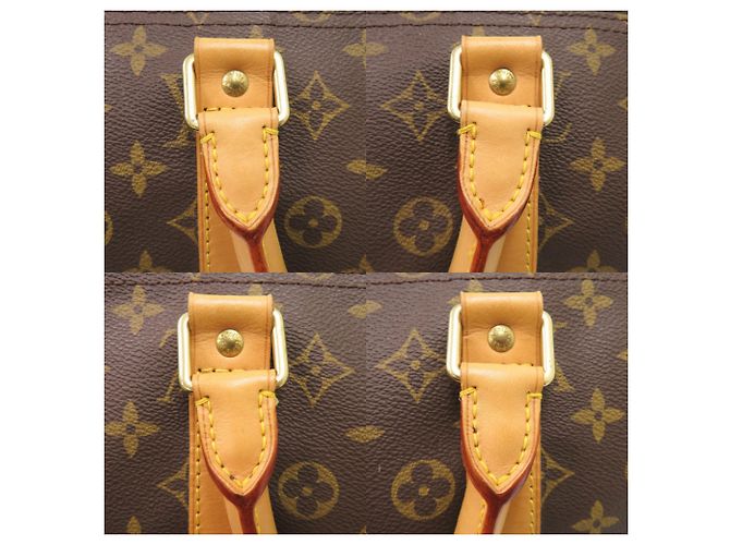 Borsa Boston Keepall 55 Monogram Louis Vuitton Marrone - vista 7
