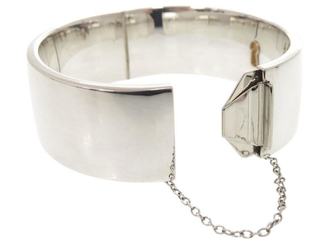 Bracciale a bangle a forma di cuore con lucchetto Tiffany & Co. Argento - vista 6