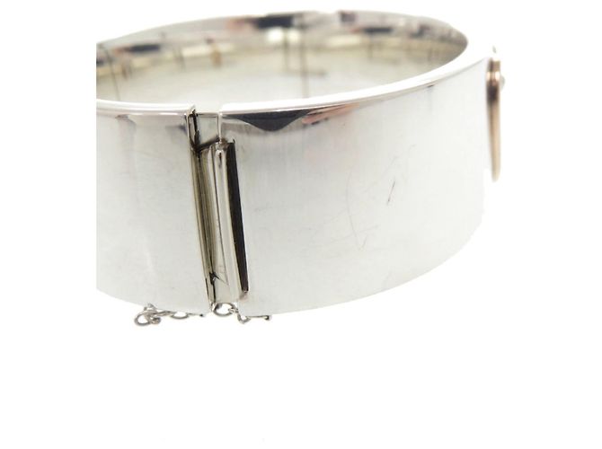 Bracciale a bangle a forma di cuore con lucchetto Tiffany & Co. Argento - vista 8
