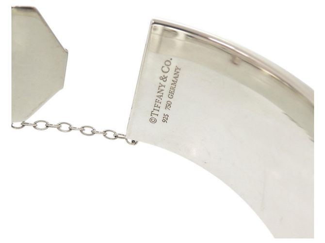 Bracciale a bangle a forma di cuore con lucchetto Tiffany & Co. Argento - vista 9