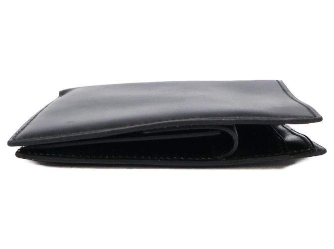 Hermès Hermes Box Calf Leather Bi-fold Wallet Black - view 2
