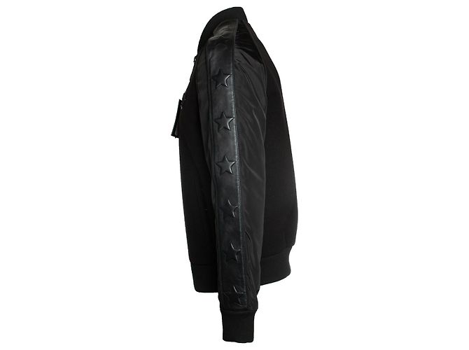 Philipp Plein, Wollfleece-Bomber Schwarz - Ansicht 4