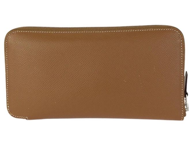 Portafoglio Long Azap Silk'in Hermès Marrone - vista 2