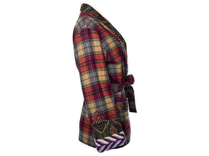 Gucci, bata de tweed Multicolor - vista 3