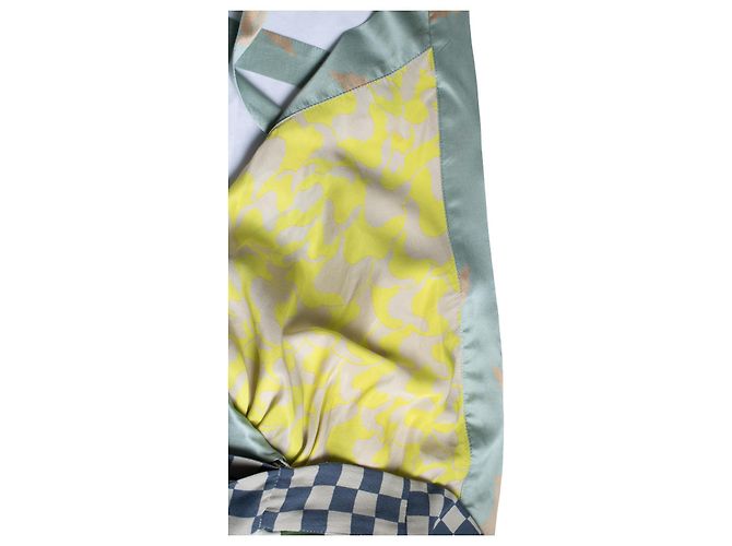 Vestido midi con cuello halter estampado Dries van Noten Multicolor - vista 6