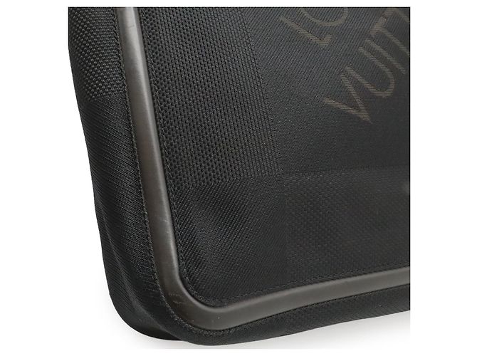 Borsa a Spalla in Tela Damier Geant Louis Vuitton Nero - vista 9