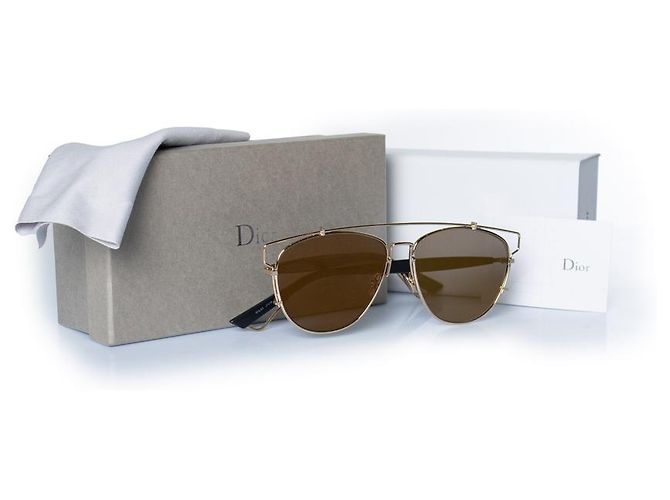 Christian Dior Gafas de sol Technologic Dior en oro Multicolor - vista 6