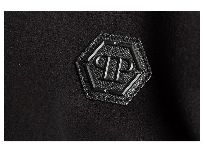 Philipp Plein, Bomberjacke aus Wollfleece Mehrfarben - Ansicht 7