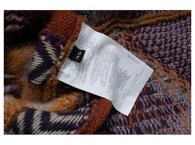 Etro, Maxikleid aus Intarsienstrick Mehrfarben - Ansicht 6
