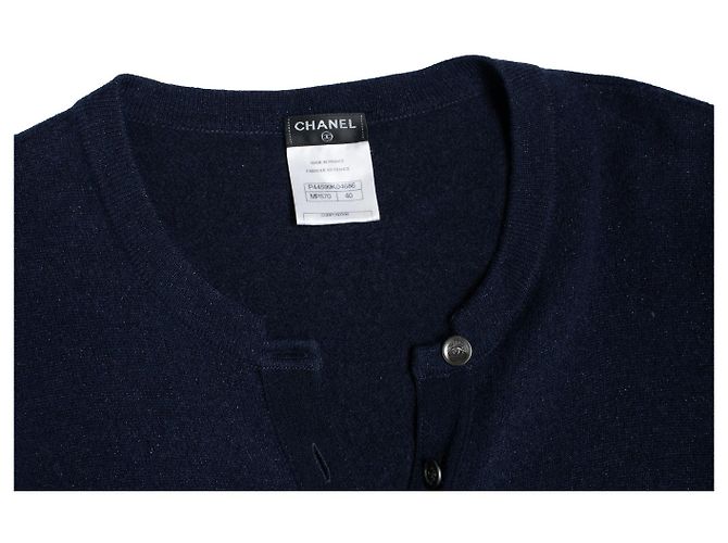 Chanel, blaues Lurex-Kleid - Ansicht 5