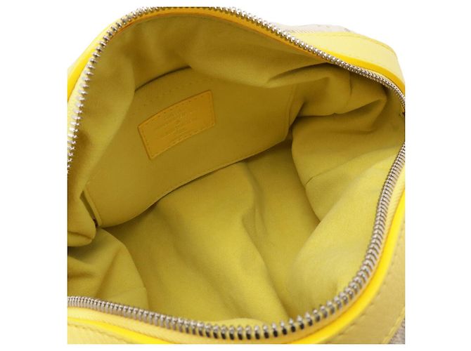 Borsa a Spalla in Denim Monogram Louis Vuitton Giallo - vista 6