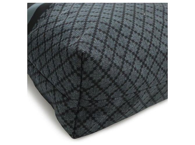 Borsa a Spalla in Nylon e Pelle Diamante Gucci Nero - vista 3