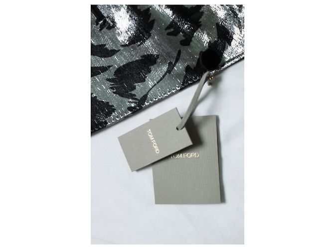 Giacca da smoking metallica a zebra Atticus di Tom Ford Multicolore - vista 5