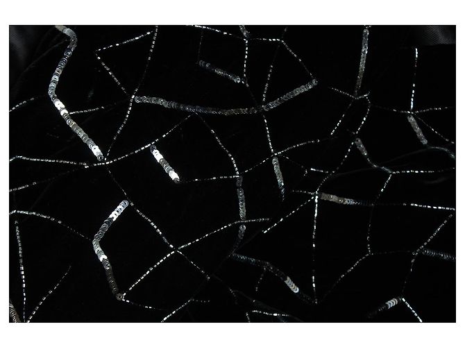 Giacca bomber argento Teddy tangle Saint Laurent 2019 Nero - vista 5