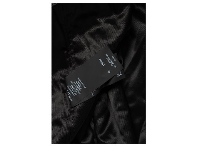 Giacca bomber argento Teddy tangle Saint Laurent 2019 Nero - vista 7