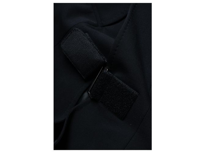 Dolce & Gabbana, blazer negro con cierre de velcro - vista 6