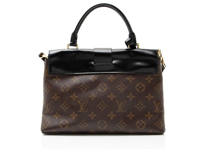 Louis Vuitton Monogram Canvas One Handle MM Klappentasche Schwarz - Ansicht 3
