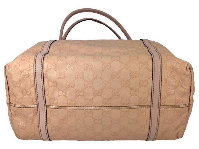 GUCCI Borsa Tote Joy Medium Rose Dragea in pelle Guccissima rosa - vista 3