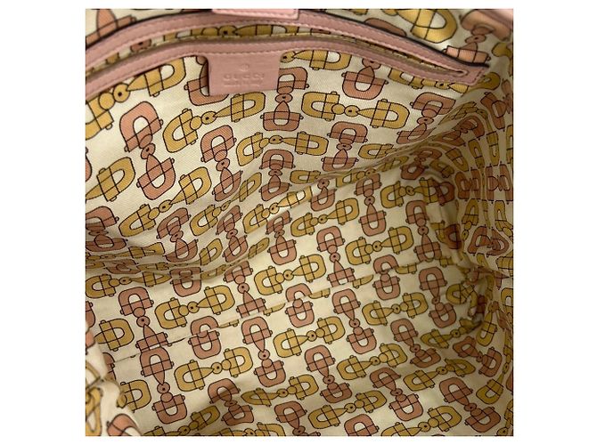 GUCCI Borsa Tote Joy Medium Rose Dragea in pelle Guccissima rosa - vista 7
