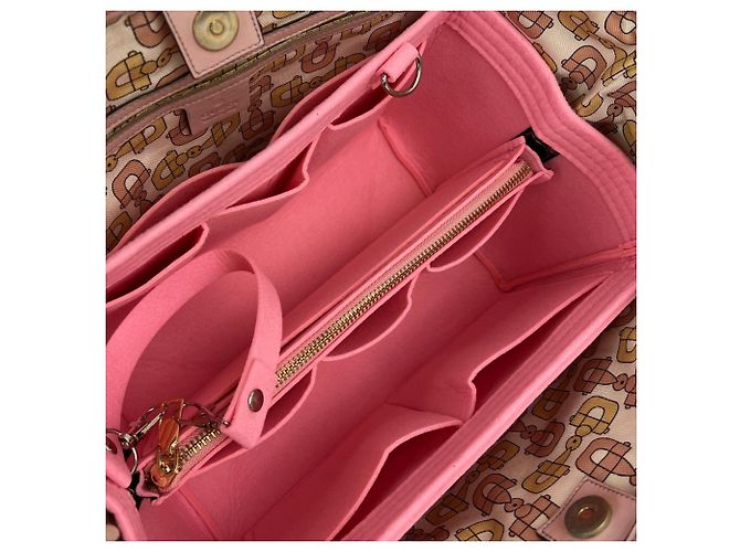 GUCCI Borsa Tote Joy Medium Rose Dragea in pelle Guccissima rosa - vista 8