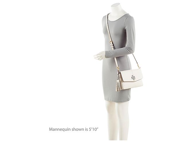 Bolsa transversal de couro McGraw da Tory Burch - vista 5
