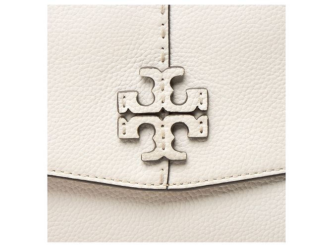 Bolsa transversal de couro McGraw da Tory Burch - vista 9