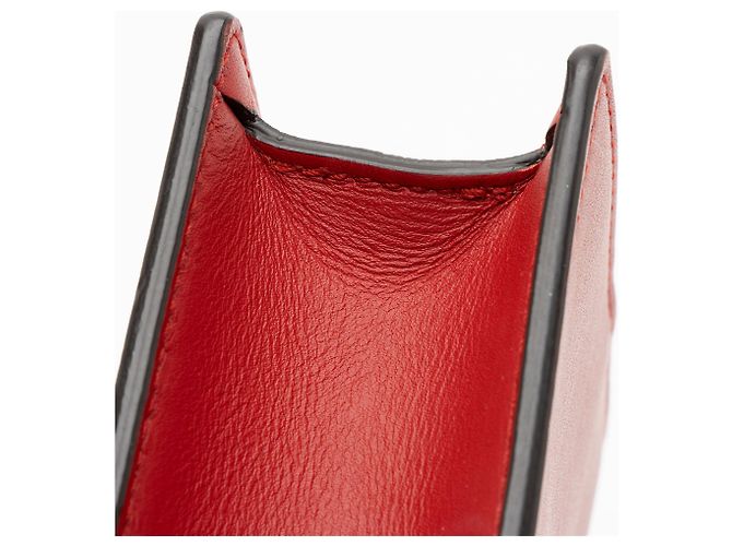 Gucci Leather Sylvie Super Mini Bag Rosso - vista 10