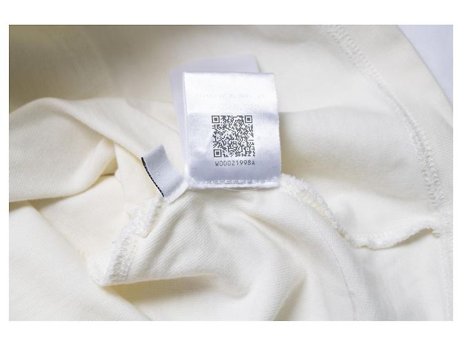 Bottega Veneta, cremefarbener Baumwollpullover mit Rundhalsausschnitt Weiß - Ansicht 7