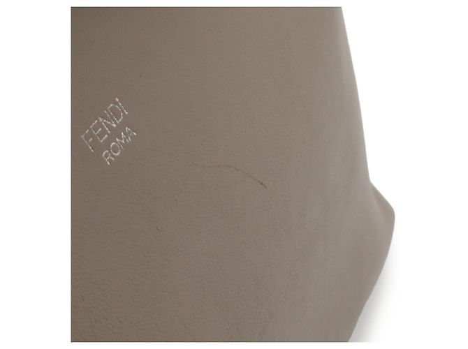 Fendi Leder By The Way Mittelhandtasche Grau - Ansicht 4