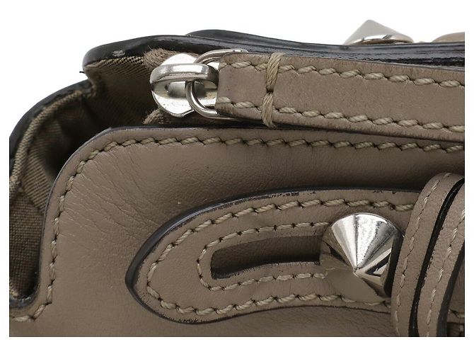 Fendi Leder By The Way Mittelhandtasche Grau - Ansicht 5