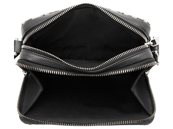 Pochette con doppia zip Dior Oblique Blu - vista 6